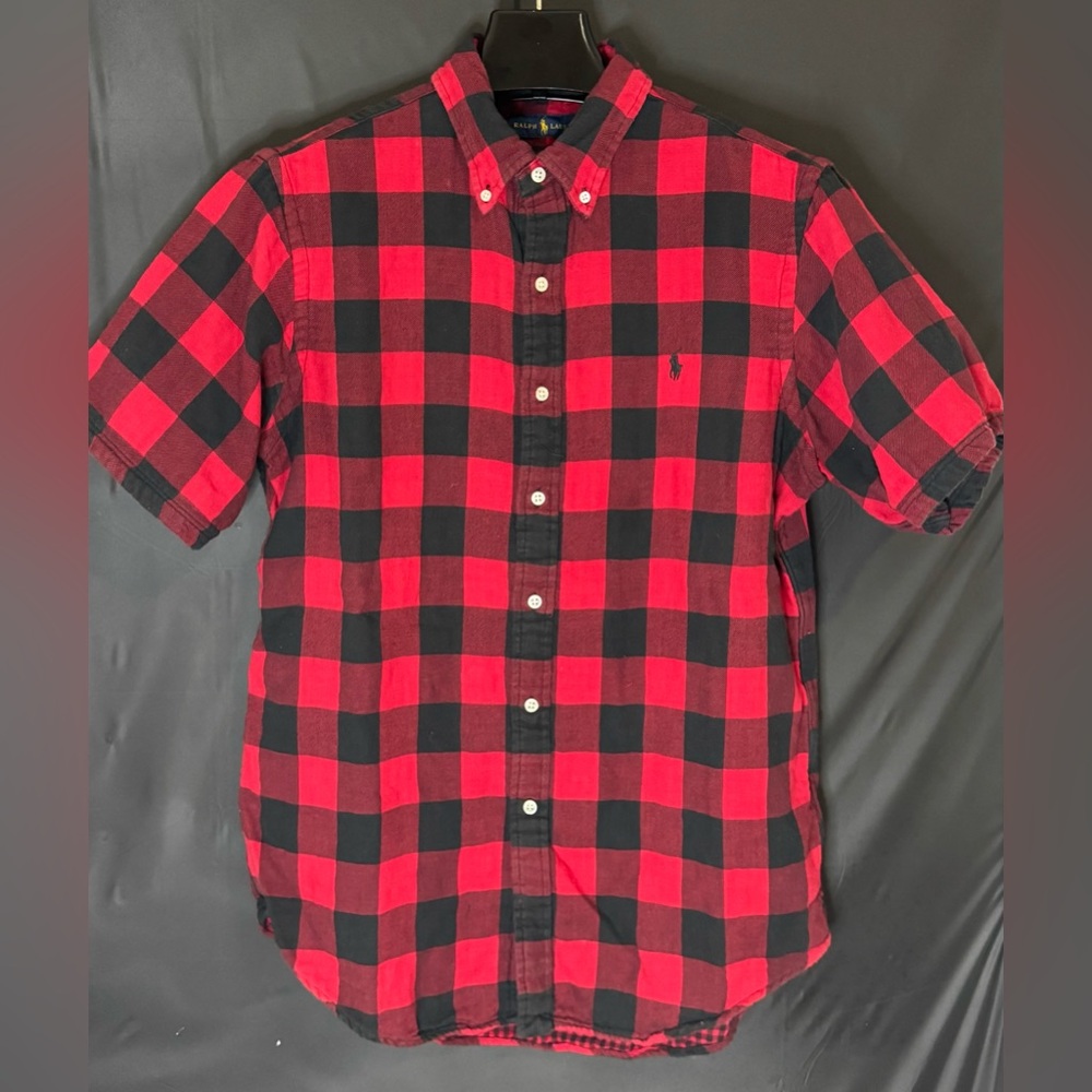Polo Ralph Lauren Lumberjack Buffalo Print Short Sleeve Button Down